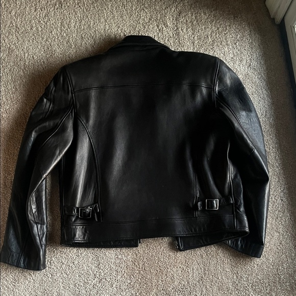 Tail Sleek Black Leather Jacket vintage brand new - Picture 9 of 14